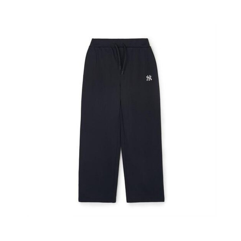 MLB [WMS] Basic Small Logo Wide Pants New York Yankees Pants | QZ12-M7OC