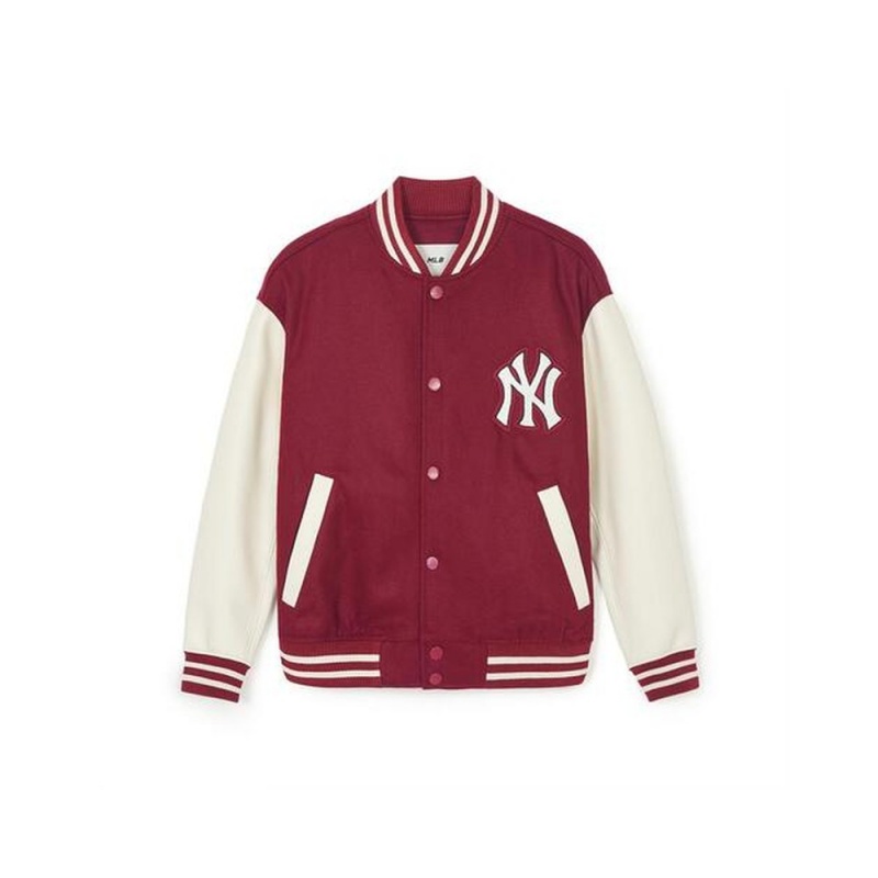 MLB Wool Basic Varsity Jacket New York Yankees Varsity Jackets | QX91-C1ZF