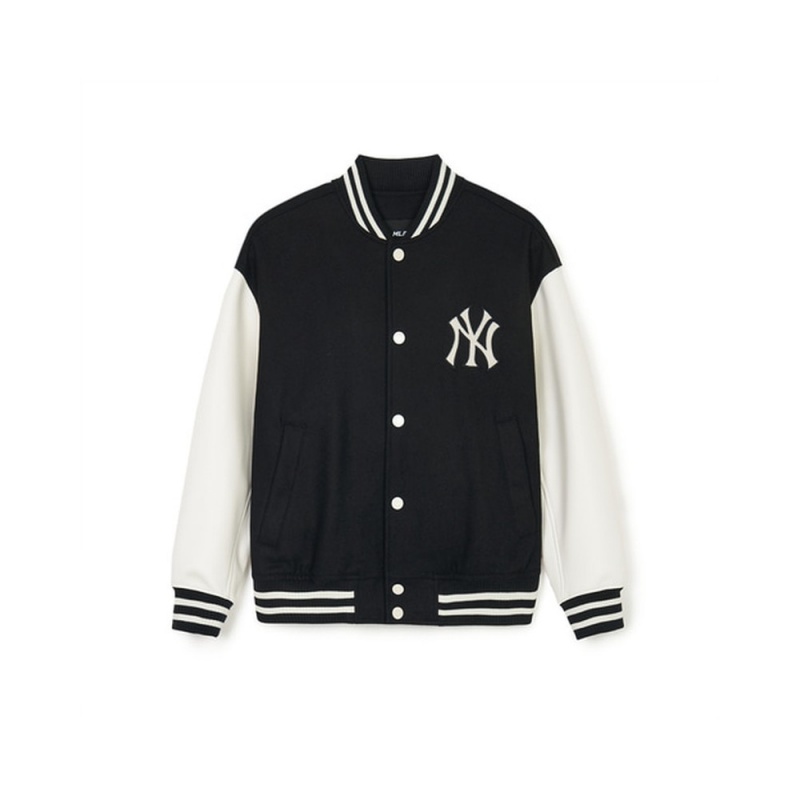 MLB Wool Big Lux Varsity Jacket(Single Layer) New York Yankees Varsity Jackets | XR47-I8LY