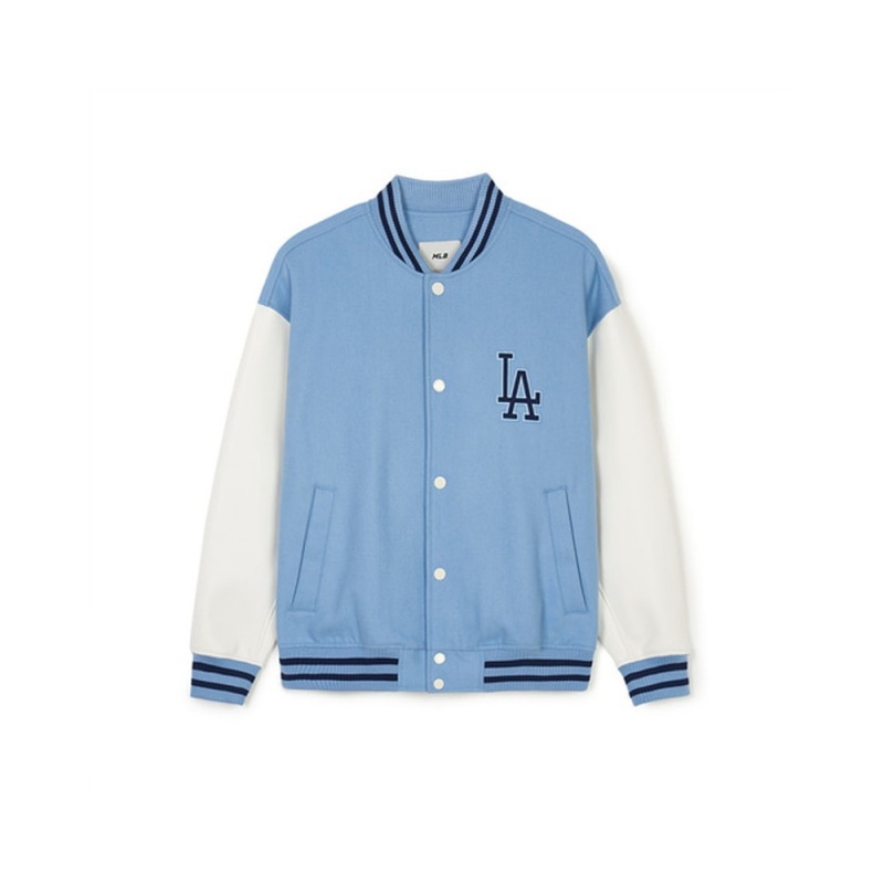 MLB Wool Big Lux Varsity Jacket(Single Layer) LOS ANGELES DODGERS Varsity Jackets | QP30-K9CO